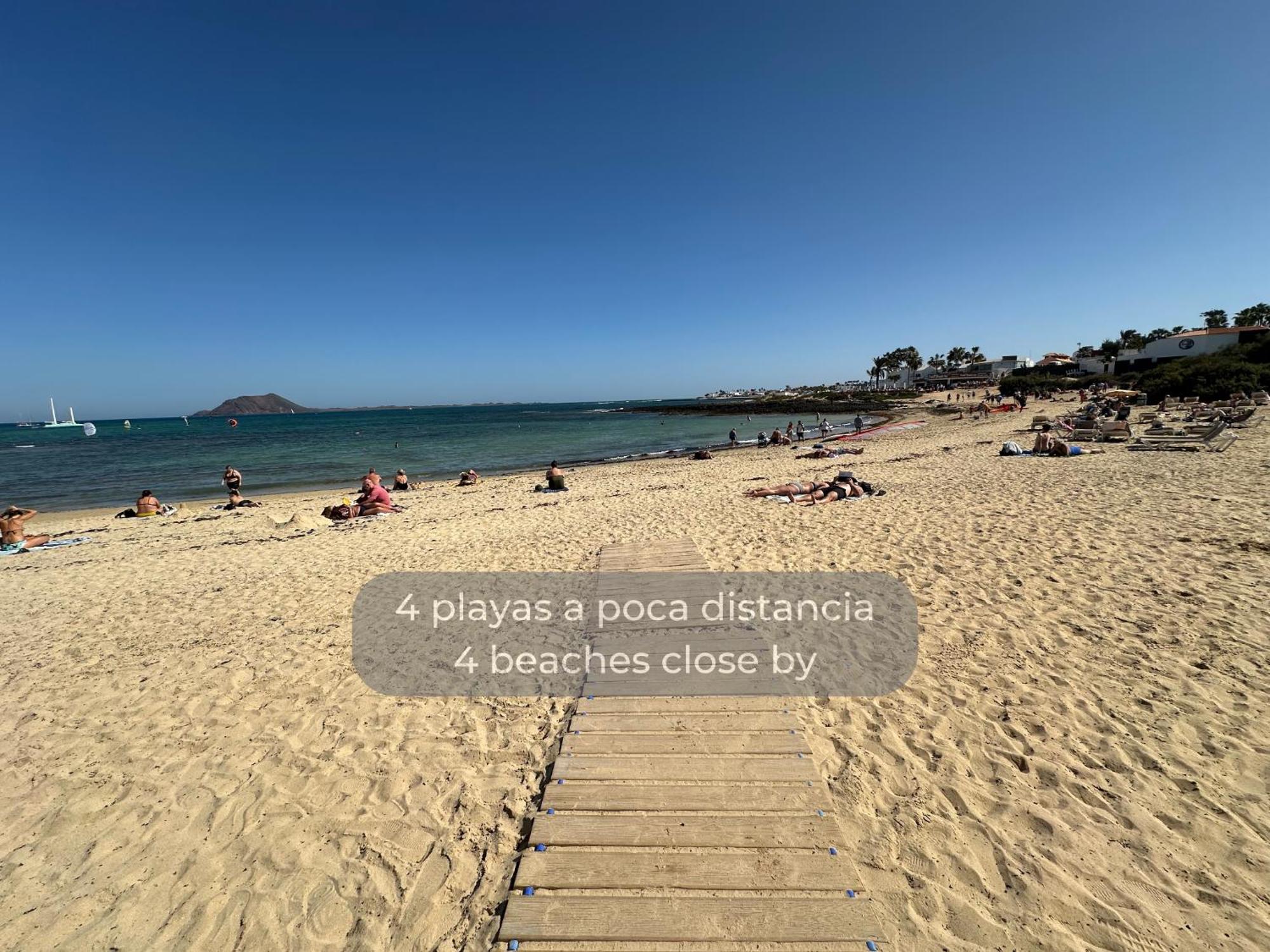 Chocolate Brownie Piscina, Terraza, Planta Baja, Parking Y Wifi Apartamento Corralejo